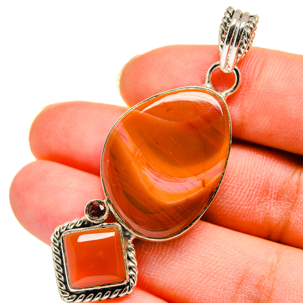 Mookaite Pendants handcrafted by Ana Silver Co - PD11751