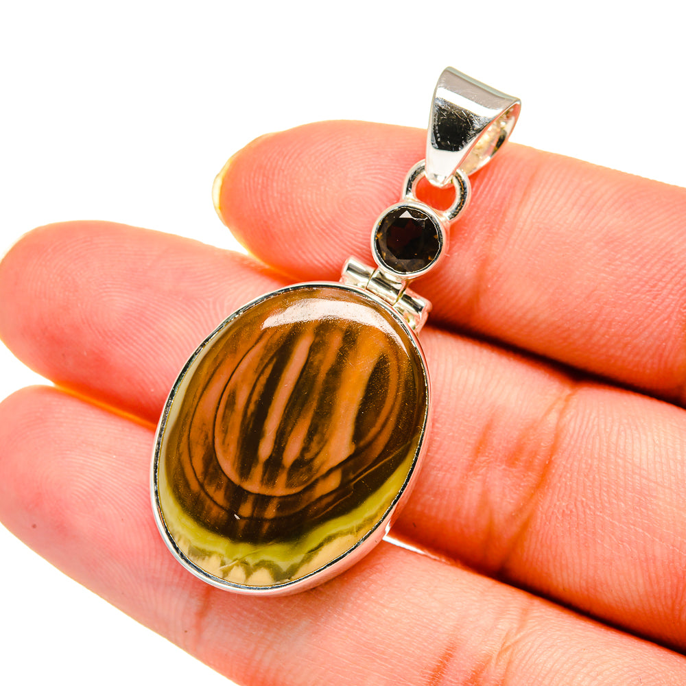 Willow Creek Jasper Pendants handcrafted by Ana Silver Co - PD11771
