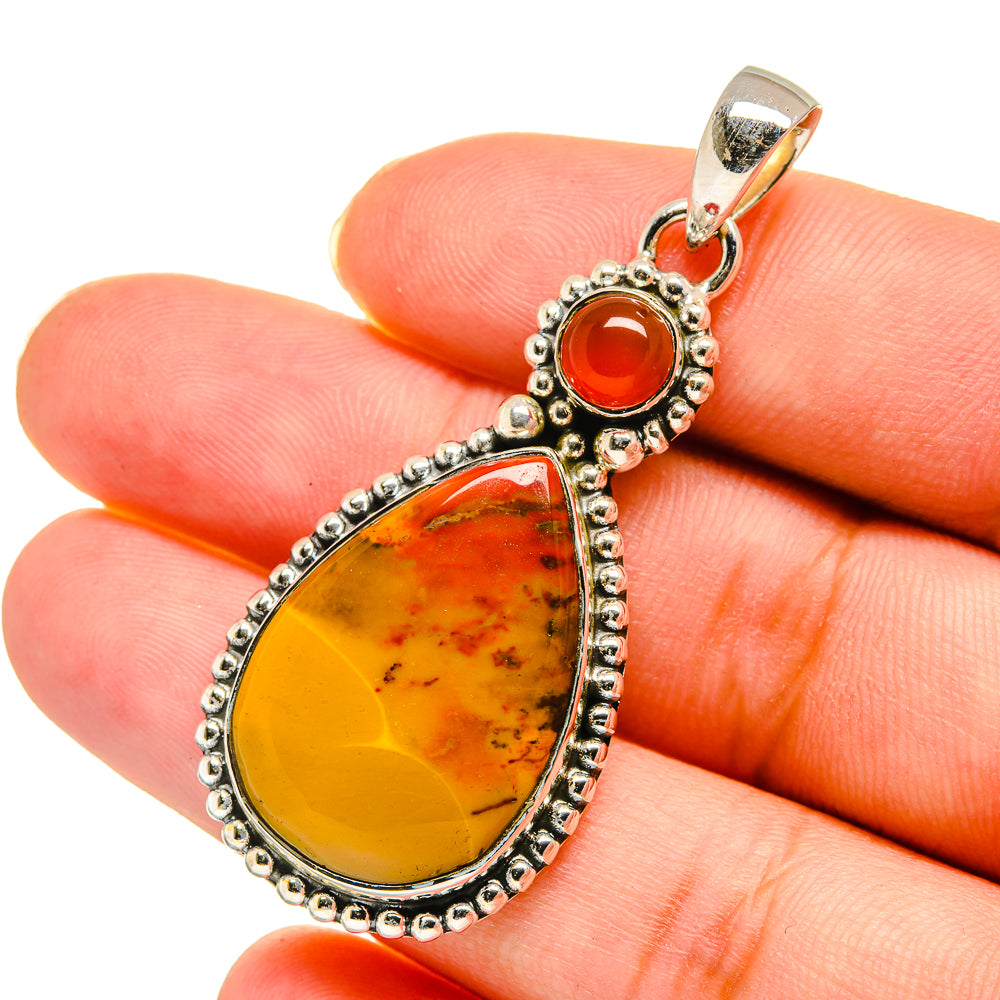Mookaite Pendants handcrafted by Ana Silver Co - PD11784