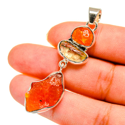 Carnelian Pendants handcrafted by Ana Silver Co - PD11796