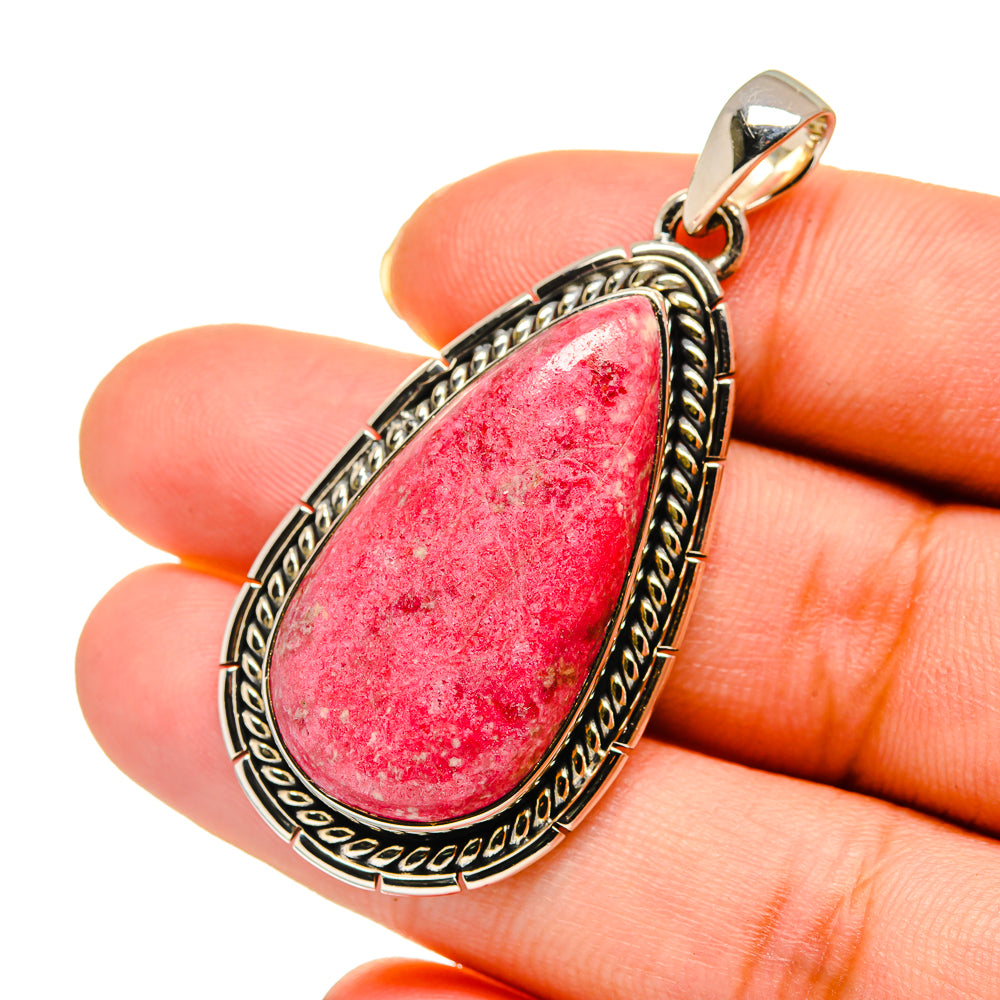 Thulite Pendants handcrafted by Ana Silver Co - PD11812