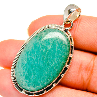 Amazonite Pendants handcrafted by Ana Silver Co - PD11819