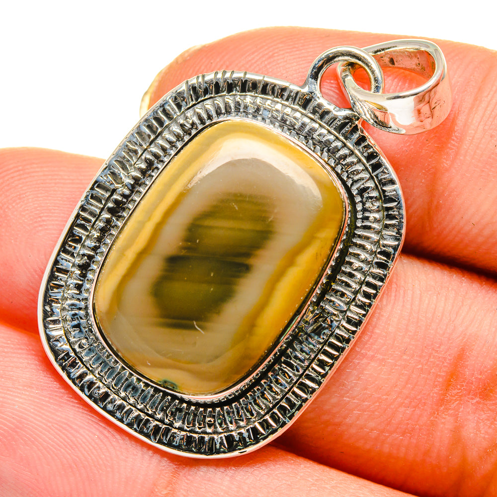 Willow Creek Jasper Pendants handcrafted by Ana Silver Co - PD11844