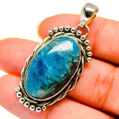 Apatite Pendants handcrafted by Ana Silver Co - PD11848