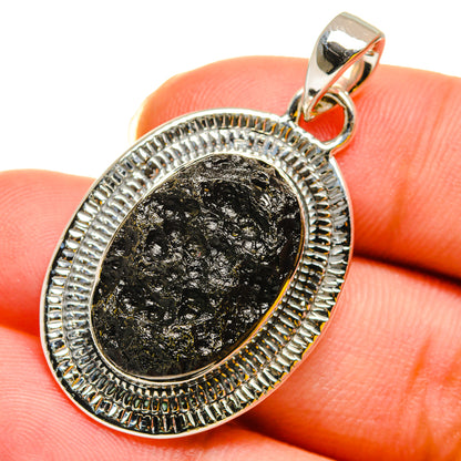 Tektite Pendants handcrafted by Ana Silver Co - PD11868