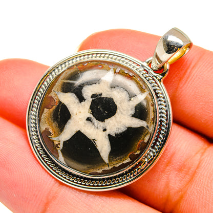 Septarian Geode Pendants handcrafted by Ana Silver Co - PD11870