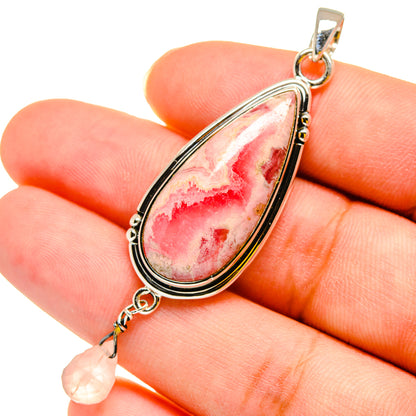 Rhodochrosite Pendants handcrafted by Ana Silver Co - PD11877