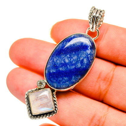 Sodalite Pendants handcrafted by Ana Silver Co - PD11879