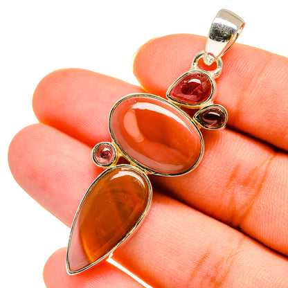 Mookaite Pendants handcrafted by Ana Silver Co - PD11891