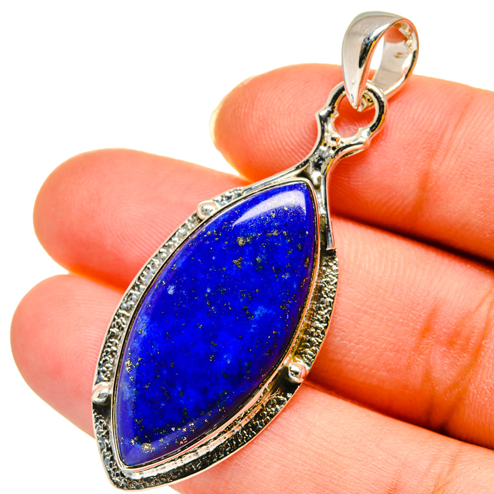 Lapis Lazuli Pendants handcrafted by Ana Silver Co - PD11907