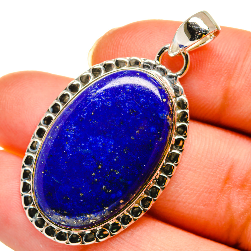 Lapis Lazuli Pendants handcrafted by Ana Silver Co - PD11922