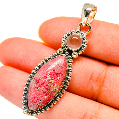 Thulite Pendants handcrafted by Ana Silver Co - PD11935