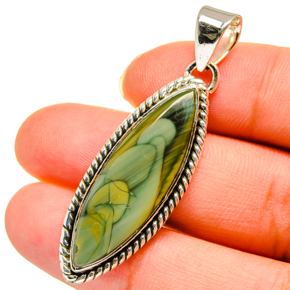 Willow Creek Jasper Pendants handcrafted by Ana Silver Co - PD11944