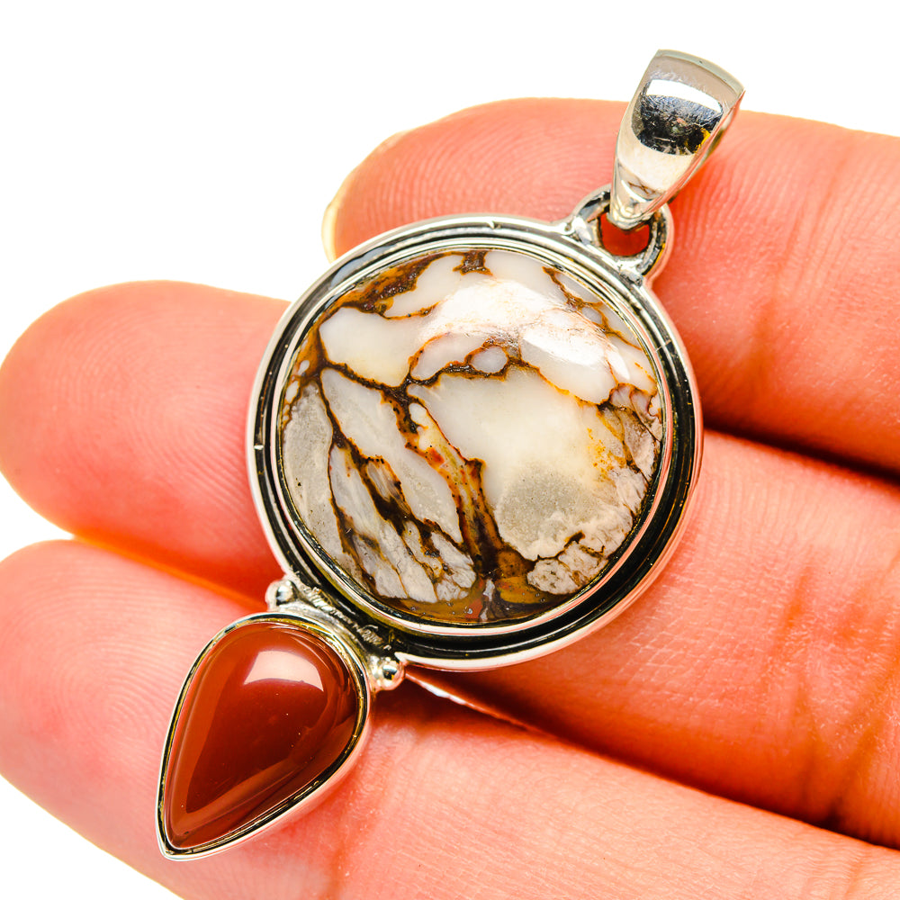 Wild Horse Jasper Pendants handcrafted by Ana Silver Co - PD11947