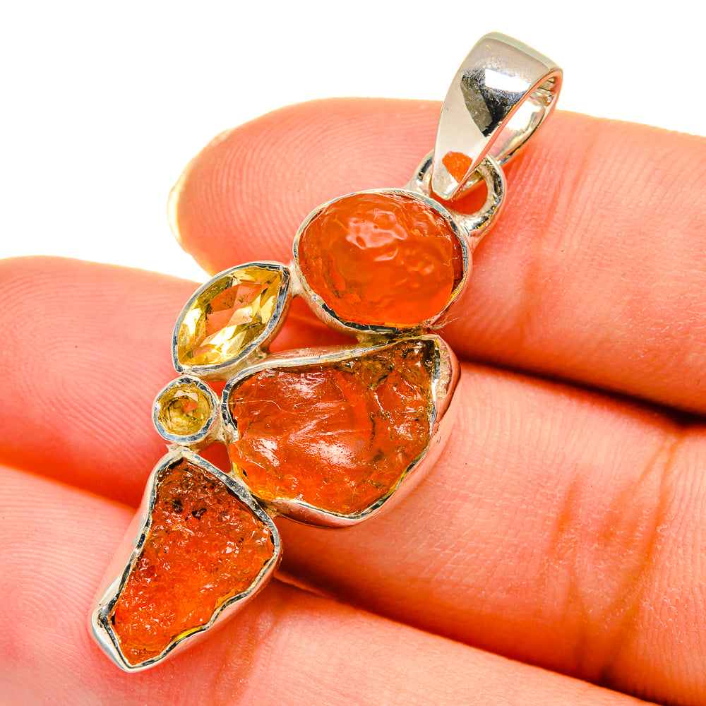 Carnelian Pendants handcrafted by Ana Silver Co - PD11953
