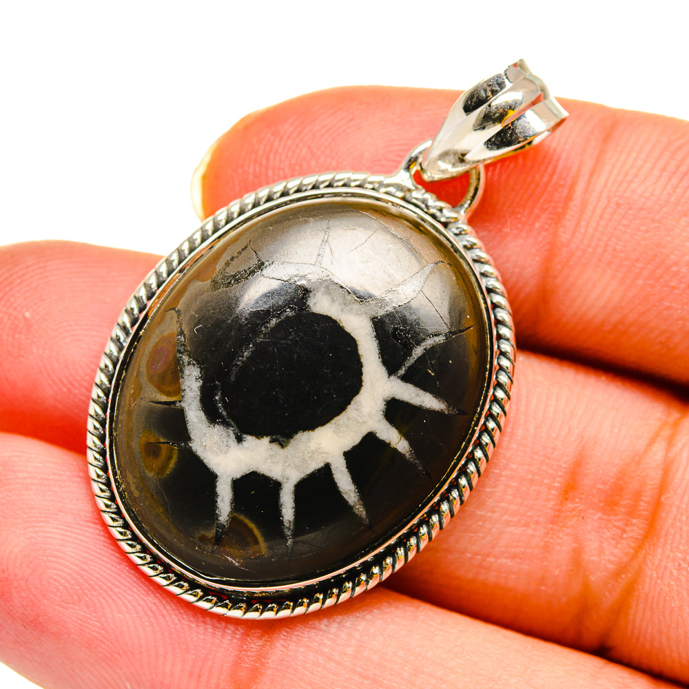 Septarian Geode Pendants handcrafted by Ana Silver Co - PD11969