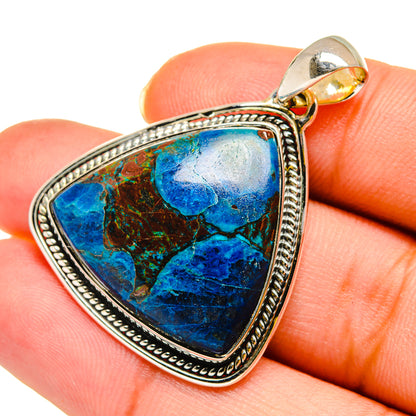 Shattuckite Pendants handcrafted by Ana Silver Co - PD11981