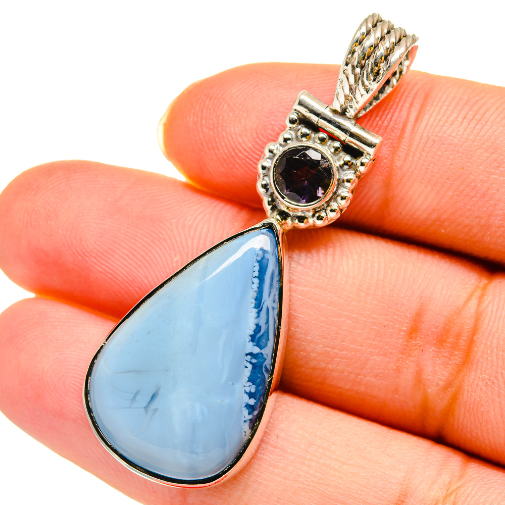 Owyhee Opal Pendants handcrafted by Ana Silver Co - PD11985