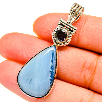 Owyhee Opal Pendants handcrafted by Ana Silver Co - PD11985