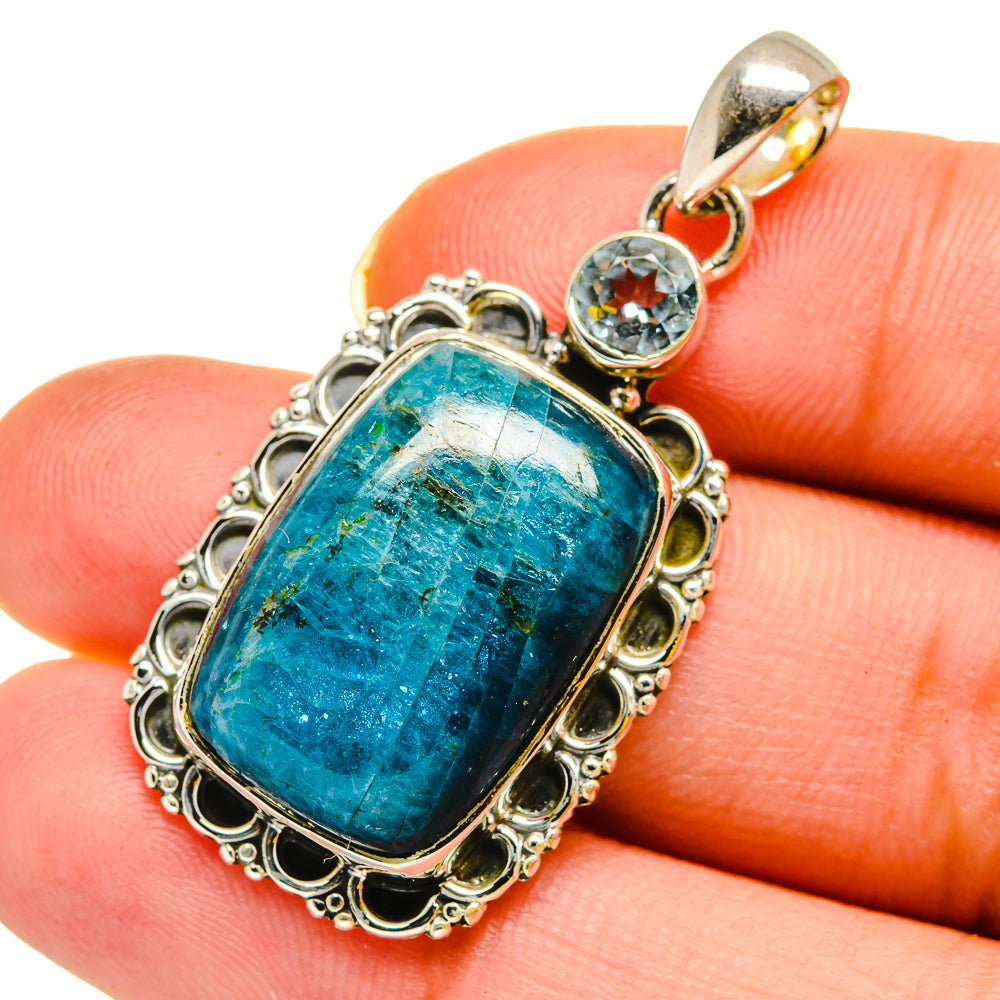 Apatite Pendants handcrafted by Ana Silver Co - PD11997