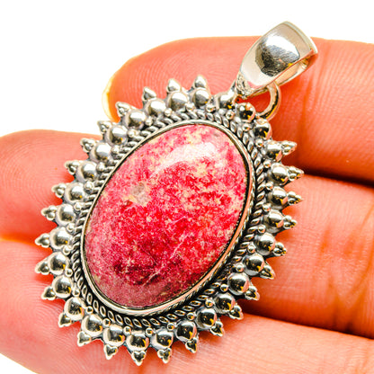 Thulite Pendants handcrafted by Ana Silver Co - PD11998