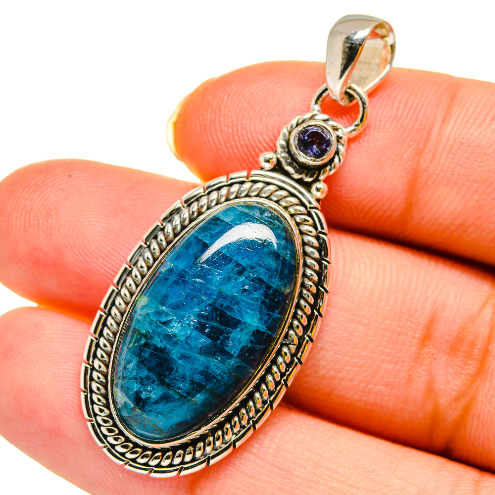 Apatite Pendants handcrafted by Ana Silver Co - PD12002