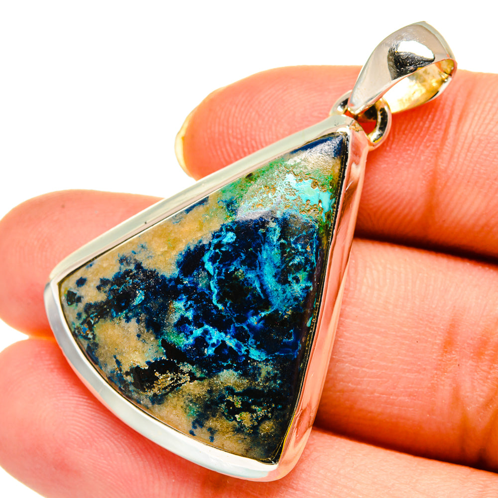 Shattuckite Pendants handcrafted by Ana Silver Co - PD12003