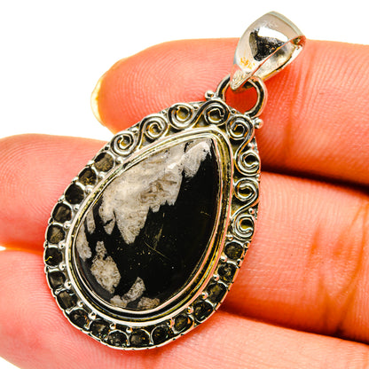 Pinolith Jasper Pendants handcrafted by Ana Silver Co - PD12012