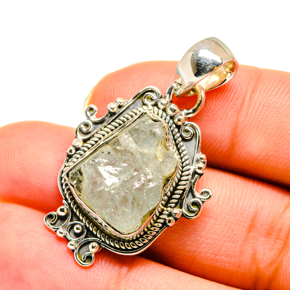 Rainbow Moonstone Pendants handcrafted by Ana Silver Co - PD12015