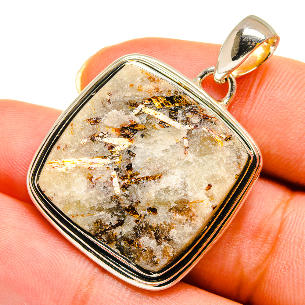 Astrophyllite Pendants handcrafted by Ana Silver Co - PD12032