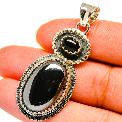 Hematite Pendants handcrafted by Ana Silver Co - PD12062