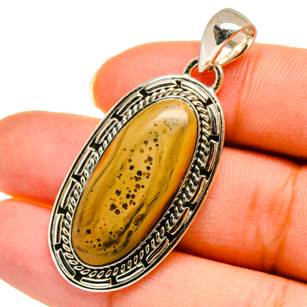 Willow Creek Jasper Pendants handcrafted by Ana Silver Co - PD12064