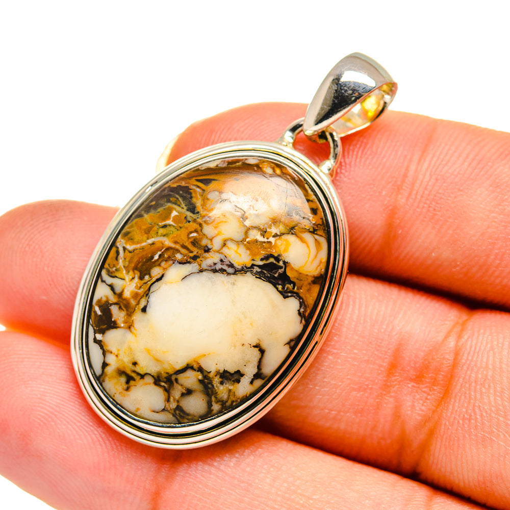 Wild Horse Jasper Pendants handcrafted by Ana Silver Co - PD12089