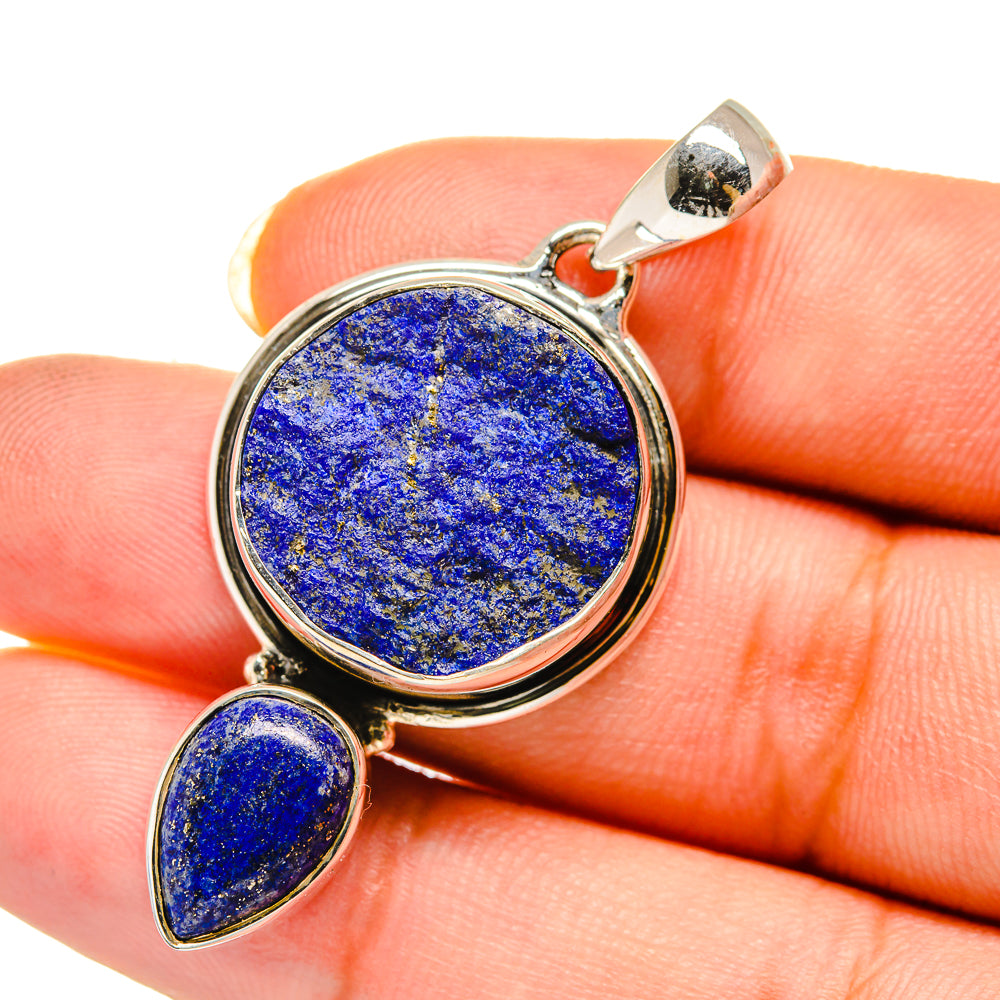Lapis Lazuli Pendants handcrafted by Ana Silver Co - PD12095