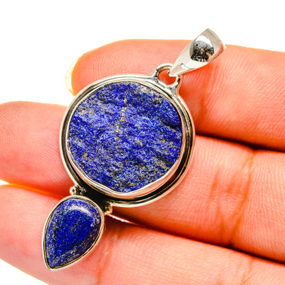 Lapis Lazuli Pendants handcrafted by Ana Silver Co - PD12095