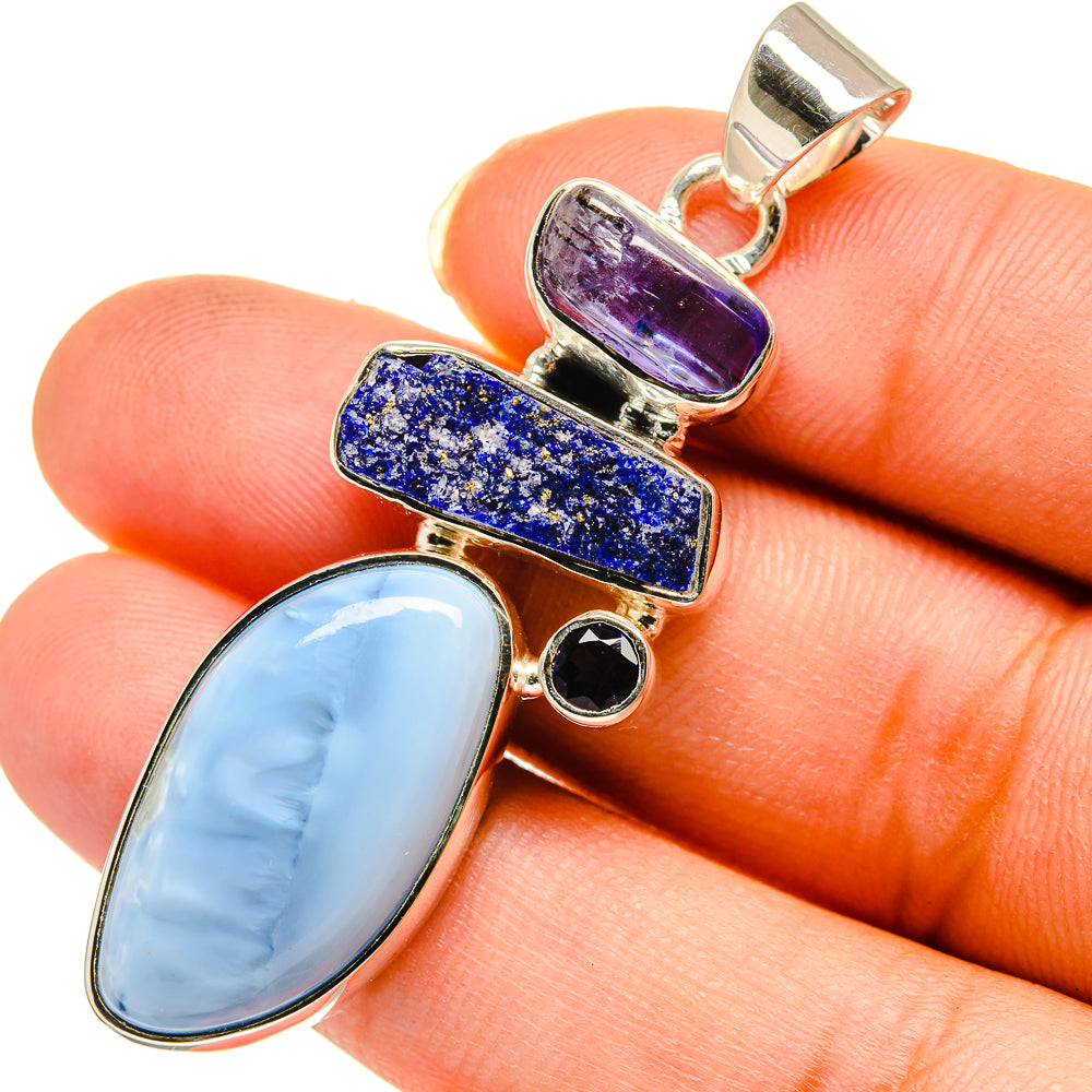 Owyhee Opal Pendants handcrafted by Ana Silver Co - PD12115
