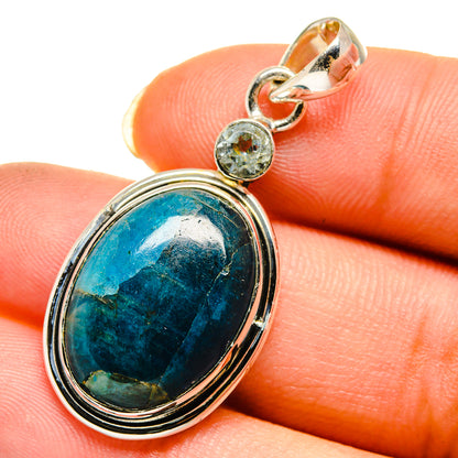 Apatite Pendants handcrafted by Ana Silver Co - PD12122