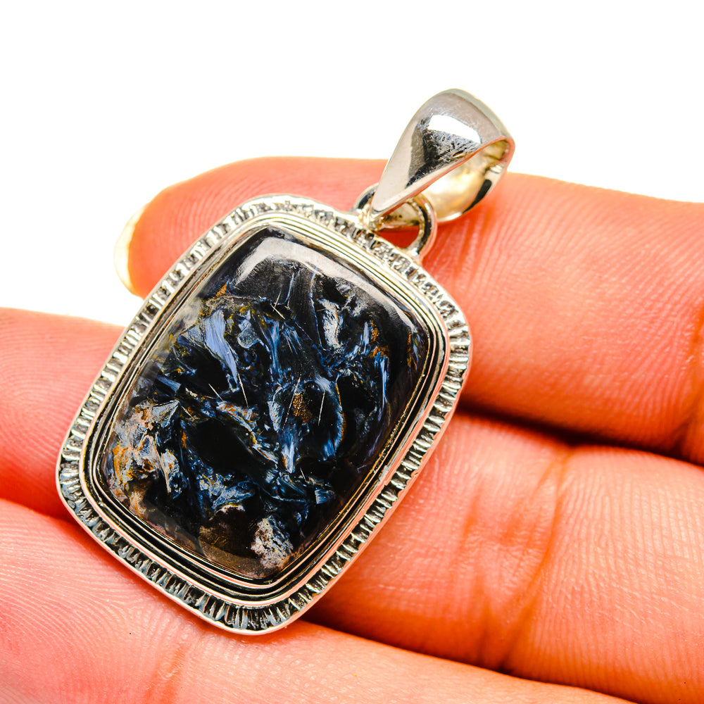 Pietersite Pendants handcrafted by Ana Silver Co - PD12125