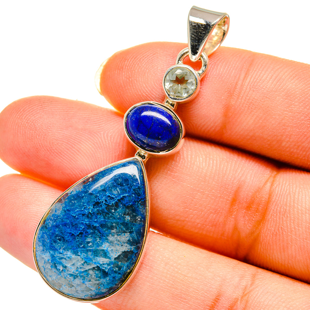 Apatite Pendants handcrafted by Ana Silver Co - PD12127