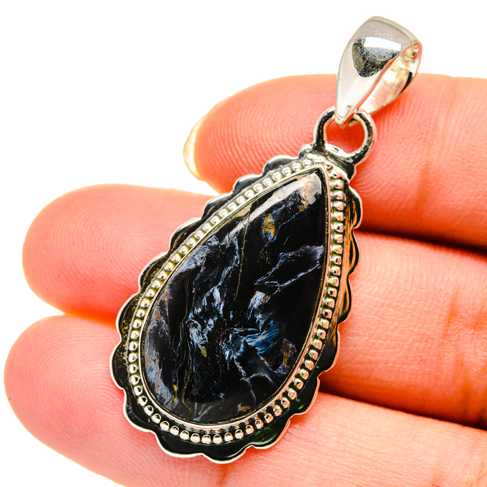 Pietersite Pendants handcrafted by Ana Silver Co - PD12172