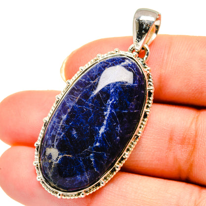 Sodalite Pendants handcrafted by Ana Silver Co - PD12184