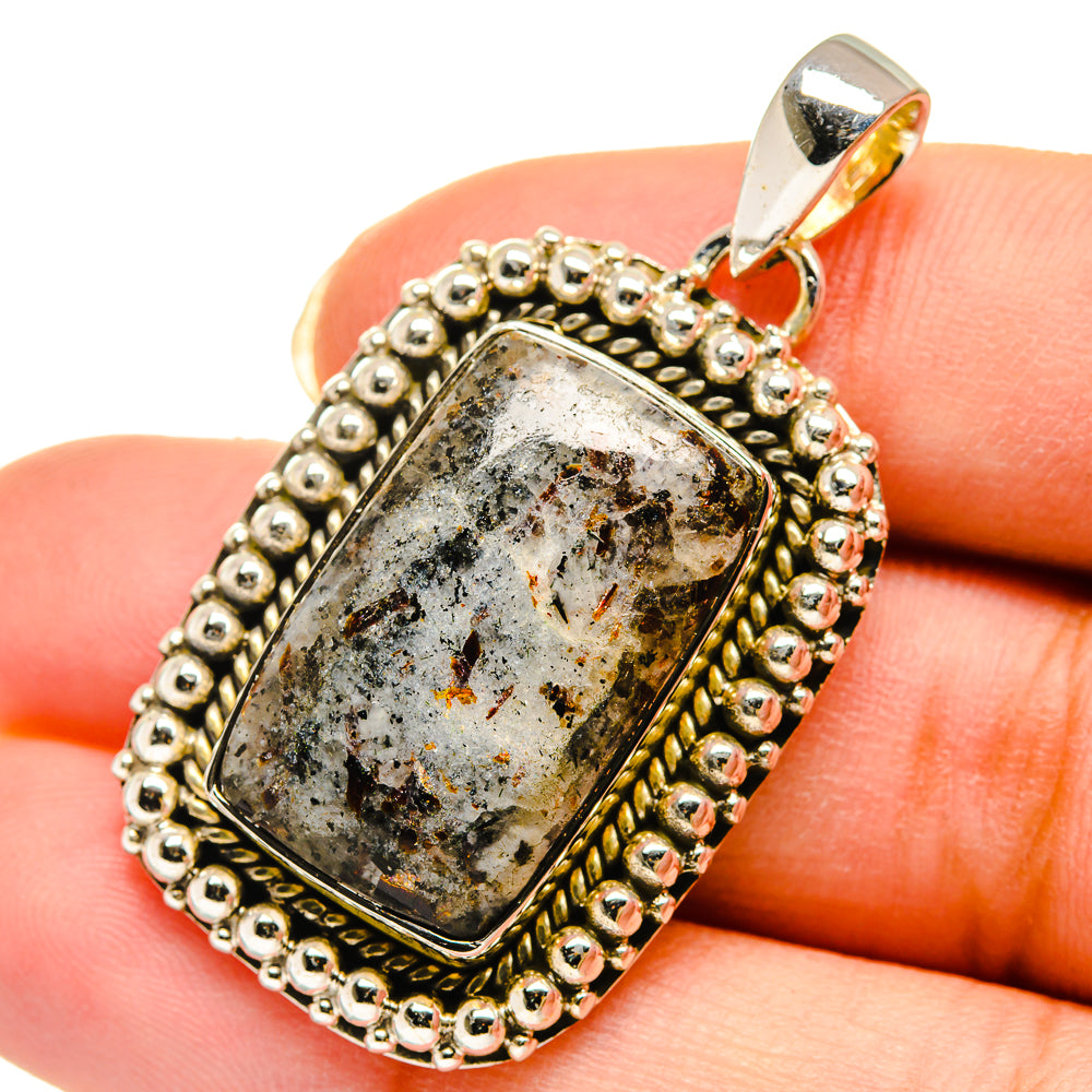 Astrophyllite Pendants handcrafted by Ana Silver Co - PD12191