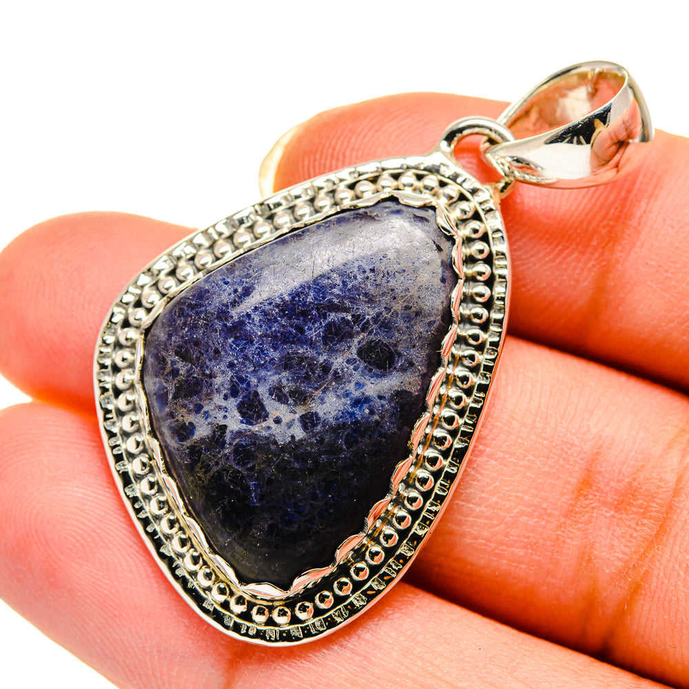 Sodalite Pendants handcrafted by Ana Silver Co - PD12193
