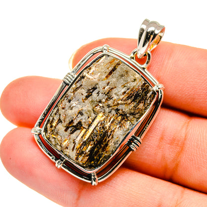 Astrophyllite Pendants handcrafted by Ana Silver Co - PD12196