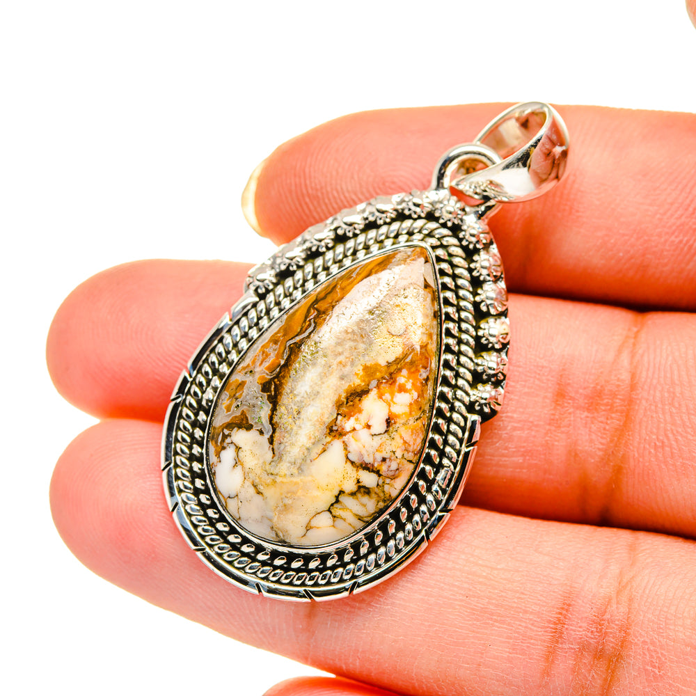 Wild Horse Jasper Pendants handcrafted by Ana Silver Co - PD12226