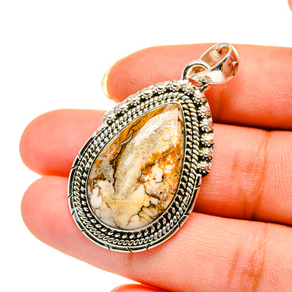 Wild Horse Jasper Pendants handcrafted by Ana Silver Co - PD12226