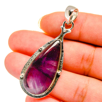 Amethyst Pendants handcrafted by Ana Silver Co - PD12244