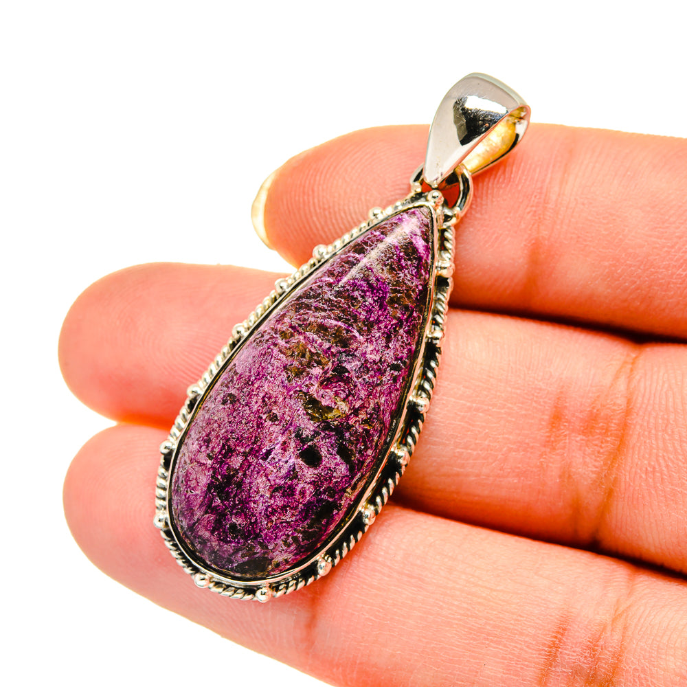 Stichtite Pendants handcrafted by Ana Silver Co - PD12246