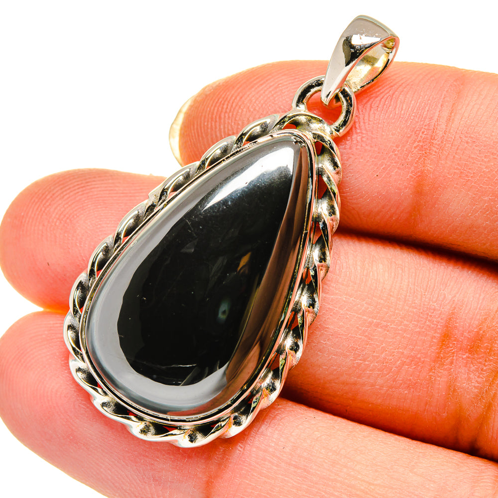 Hematite Pendants handcrafted by Ana Silver Co - PD12251