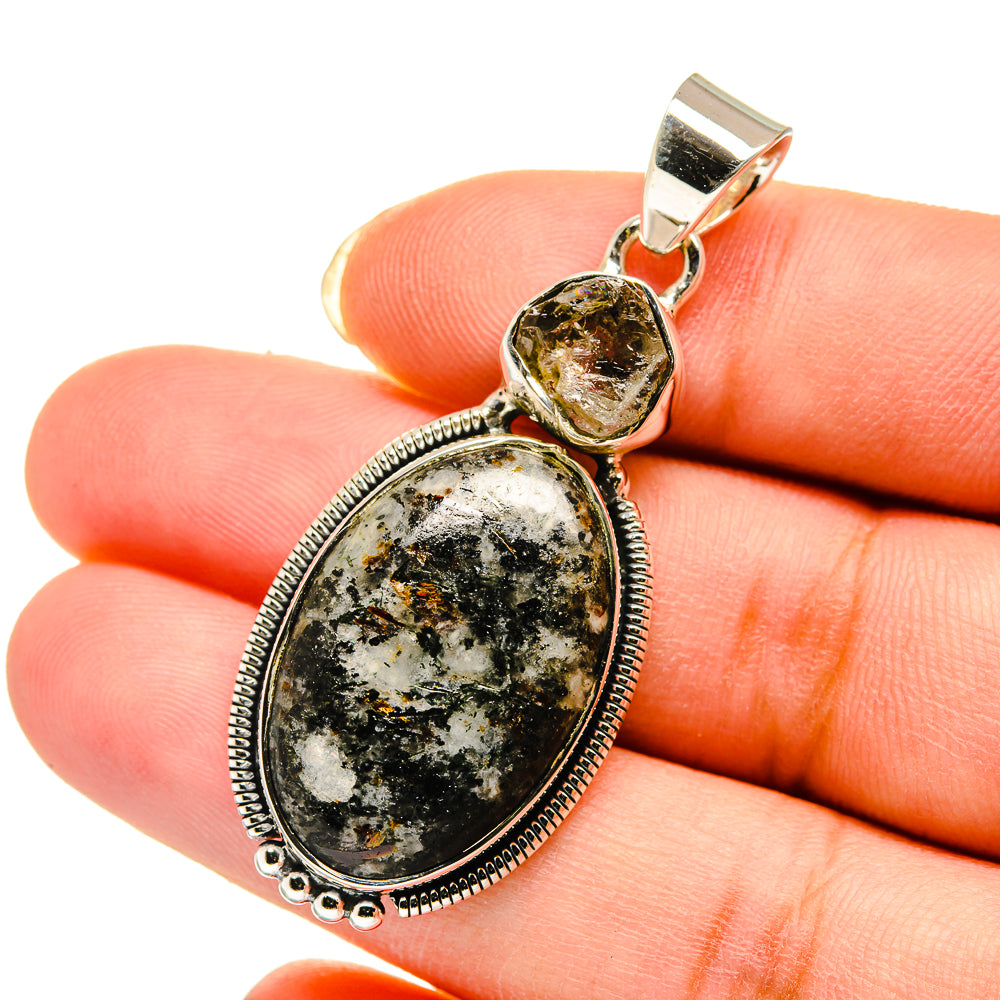 Astrophyllite Pendants handcrafted by Ana Silver Co - PD12261